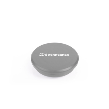 Soennecken Magnet 4807 rund 32mm grau 10 Stück