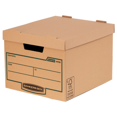 Bankers Box Archivbox Earth Series 4470601 325x260x375mm braun