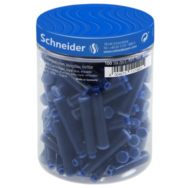Schneider 6803 Tintenpatronen bl 100St