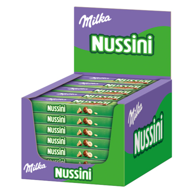 Milka Nussini Haselnuss 580665 31,5g 35 Stück