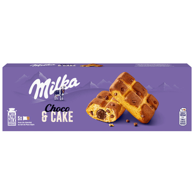 Milka 4314387 Choco&Cake 175g 5St