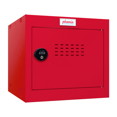 Phoenix CL0344RRC Würfel-Schließfach 44l Zahlenschloss rot