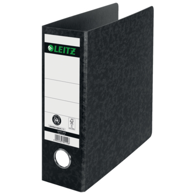 Leitz Ordner 10750000 DIN A5 80mm Pappe schwarz