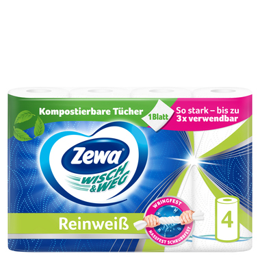 Zewa 43226 Küchenrolle Wisch&Weg ws 4St