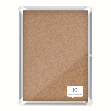 Nobo Schaukasten 1902561 Innen 4xA4 Korkrückwand br