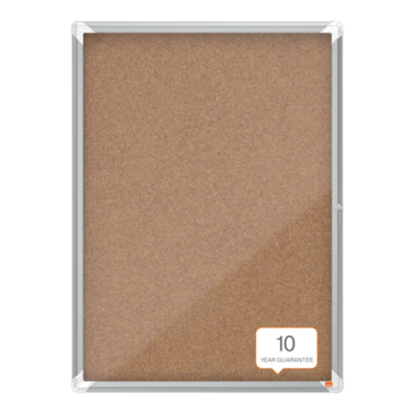 Nobo Schaukasten 1902564 Innen 9xA4 Korkrückwand br