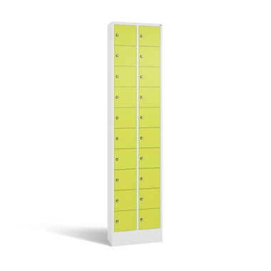 C+P 80700-203S10158 Fachschrank 20Fächer 195x46x20cm ws/clowngn