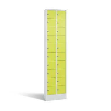 C+P 80700-203S10002 Fachschrank 20Fächer 195x46x20cm lgr/clowngn