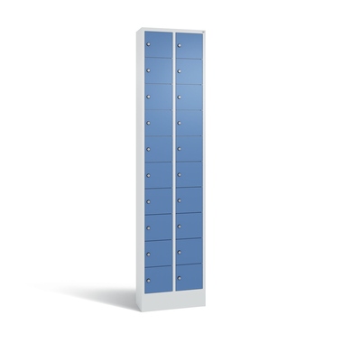 C+P 80700-203S10028 Fachschrank 20Fächer 195x46x20cm lgr/fbl