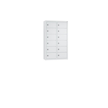 C+P 80700-231S10001 Spind 12Fächer 77x46x20cm lgr/lgr