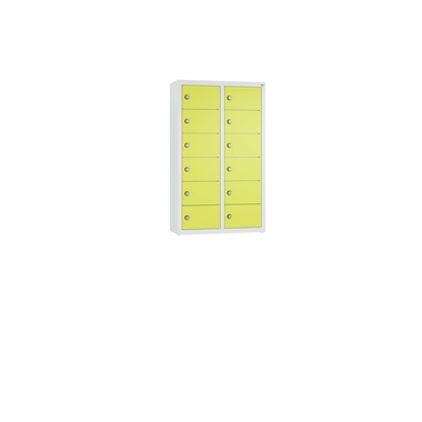 C+P 80700-231S10060 Spind 12Fächer 77x46x20cm lgr/clowngn