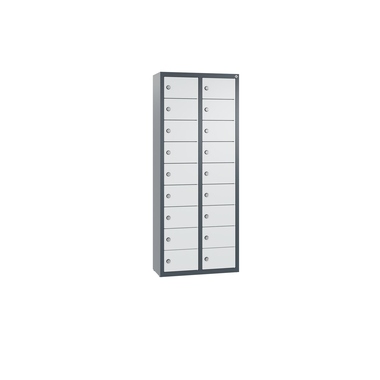 C+P 80700-221S10031 Spind 18Fächer 113x46x20cm an/lgr