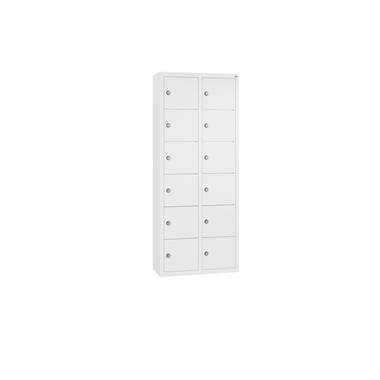 C+P 80700-223S10037 Spind 12Fächer 113x46x20cm ws/ws