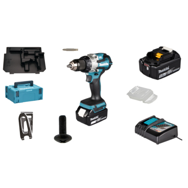 makita Akku-Bohrschrauber DDF489RTJ 18V/5Ah 2Akkus +Ladegerät