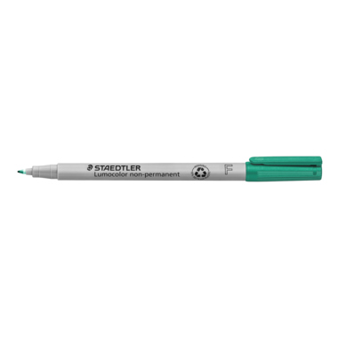 STAEDTLER Folienstift Lumocolor 316-5 non-permanent F fein 0,6mm grün