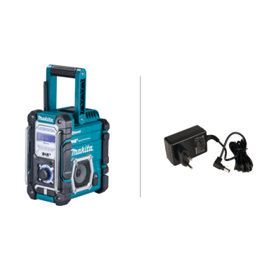 makita Akku-Baustellenradio DMR112 7,2-18V/230V DAB+/Bluetooth