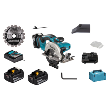 makita Akku-Handkreissäge DSS501RTJ 51mm 18V/5Ah 2Akkus +Ladegerät