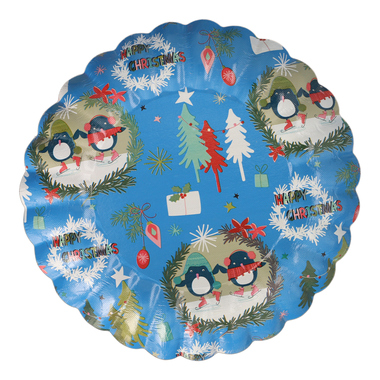 PAPSTAR 11528 Präsentierschale Weihnachten 23cm sort 2St