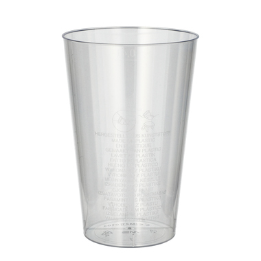 PAPSTAR 12161 Trinkbecher 0,4l tr 50St