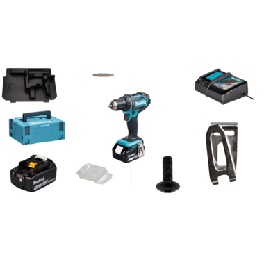 makita Akku-Bohrschrauber DDF482RFJ 18V/3Ah 2Akkus +Ladegerät