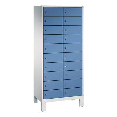 C+P 48010-2210S10061 Spind Evolo48 170x81x50cm lgr/fbl