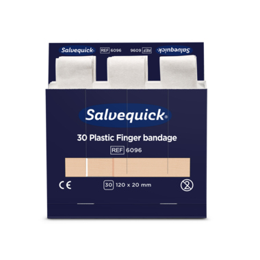 Salvequick 6096 Fingerverband wasserfest 30St