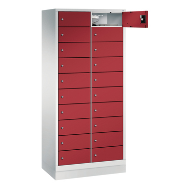 C+P 48020-2210S10202 Spind Evolo48 Steckplatz 180x81x50cm lgr/rrt