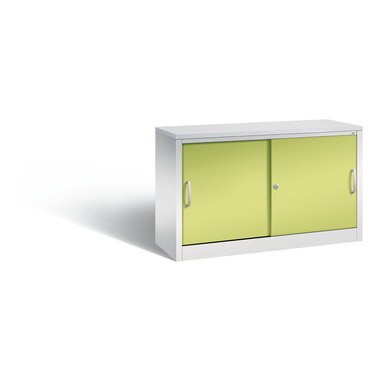 C+P Akten-Sideboard 572300S10344 Schiebetüren 2x2OH B1200mm lgr/vgn