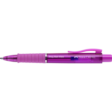 Faber-Castell 145768 Faber-Castell Kugelschreiber Poly Ball View fuchsia