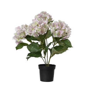 DECORIS Hortensie Kunstpflanze 28x46cm hrs 899779