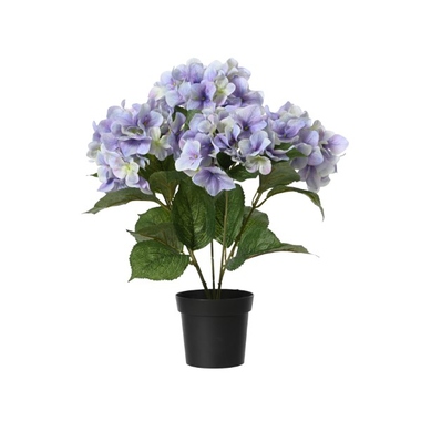 DECORIS Hortensie Kunstpflanze 28x46cm li 899778