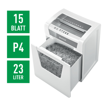 LEITZ IQ Aktenvernichter Office P4 80030000