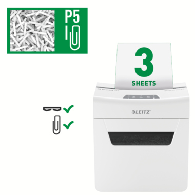 Leitz Aktenvernichter IQ Protect Premium 3M P5 80930000