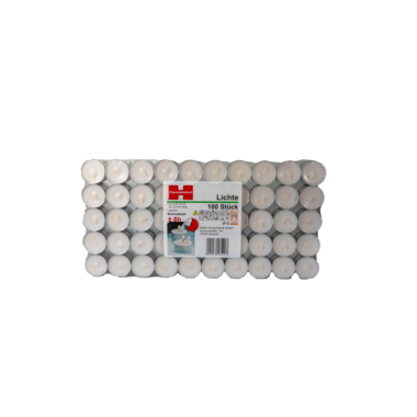 Müller Kerzen 9480012600 Teelicher 8H 100St