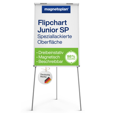 magnetoplan Flipchart Junior SP 1226966 weiß