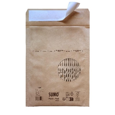 SUMO 30134006 SUMO Papierpolstertasche 165x215mm br