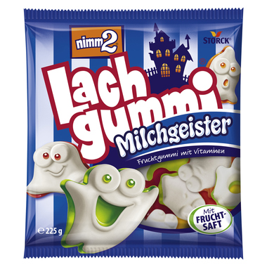 nimm2 680508-00 nimm2 Fruchtgummi Lachgummi Milchgeister 225g