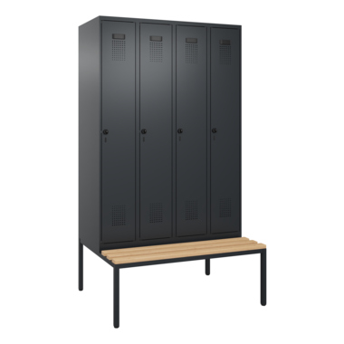 C+P 0490507-40S10153 C+P Spind Evolo PLUS Bank 4Abt 2120x1200x815 sgr/sgr