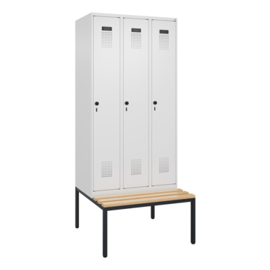 C+P 0490507-30S10020 C+P Spind Evolo PLUS Bank 3Abt 2120x900x815 vws/vws