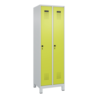 C+P 049010-20S10015 C+P Spind Evolo PLUS Füße 2Abt 1950x600x500 lgr/cgn