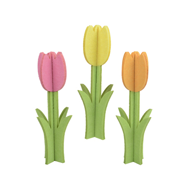 DECORIS 833465 DECORIS Tulpe 7x15cm