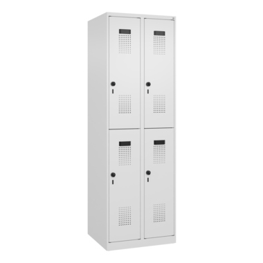 C+P 049300-20S10020 C+P Spind Evolo PLUS Doppel 4Fächer 1850x600x500 vws/vws