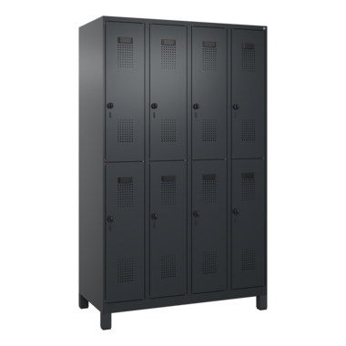 C+P 049310-40S10143 C+P Spind Evolo PLUS Doppel 8Fächer 1950x1200x500 sgr/sgr