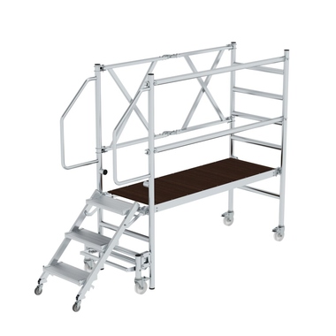 MUNK 011305 Munk Montageplattform mit Treppenzustieg