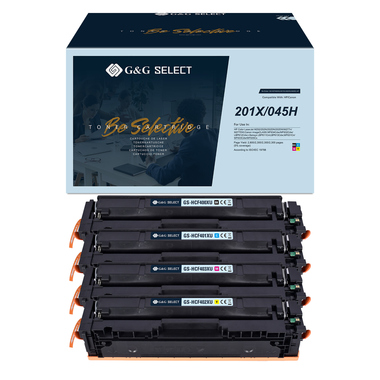 G&G Toner wie HP 201X sw/c/m/y 4St