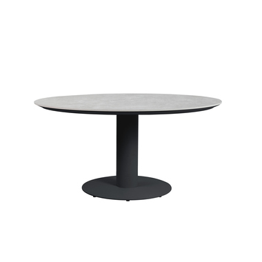 BEST 531632 BEST Tisch Porto rund 130cm anthrazit