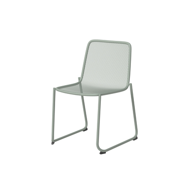 FEROS 1525534 FEROS Stapelstuhl Mase hellgrau 4St