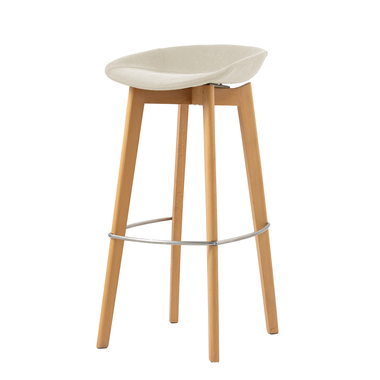 FEROS 1505964 FEROS Barstuhl Keeve polster niedrig terrakotta 4St