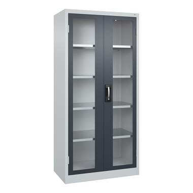 C+P 08921055S10251 C+P Werkzeugschrank Fenstertür 1950x930x500mm lgr/sgr