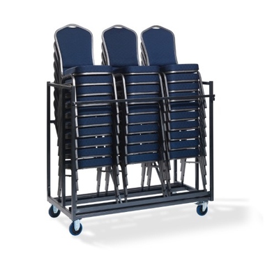 FEROS T91600 FEROS Trolley Stapelstühle max 30St Hammerite